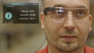 Glass im Einsatz Fiege kommissioniert mit Datenbrillen [upl. by Ylellan]