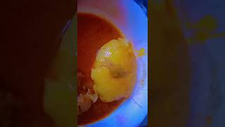 Plantain fufu with soup food [upl. by Anayit143]