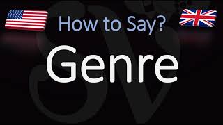 How to Pronounce Genre CORRECTLY [upl. by Inafit96]