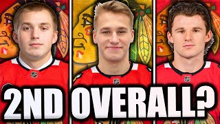 Who Should the Chicago Blackhawks Pick In the 2024 NHL Draft… [upl. by Dane]