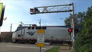 Academy Street Railroad Crossing 1 Cary NC [upl. by Ekud549]