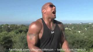 The Rock Shoots on John Cena 13072011 [upl. by Putnem]