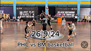 PHC vs BM middle school basketball WDC 26924 [upl. by Ruon991]