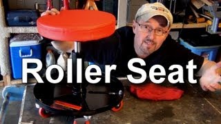 Harbor Freight Pneumatic Roller Seat [upl. by Etaner]