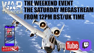 War Thunder LIVE  Vertical  The Saturday Megastream [upl. by Laicram]