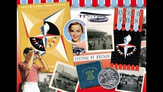 A walk around the Festival of Britain  1951 Part One [upl. by Nedyaj109]