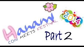 Hanami 2014  Part 2  Mehr als 100 Cosplays  Sonntag [upl. by Polard]