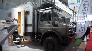 Bimobil Unimog Ex435 extreme RV review [upl. by Atiuqat]