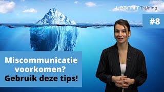 Miscommunicatie voorkomen Gebruik deze tips [upl. by Ahl]