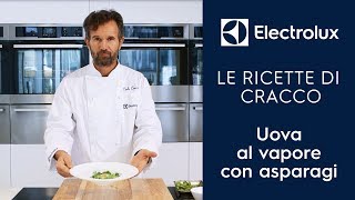 Cracco 1  Uova al vapore con asparagi [upl. by Westberg]