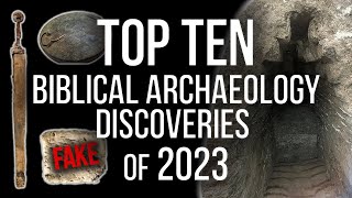 Top Ten Biblical Archaeology Discoveries of 2023 Presented by Marshalltown  Bible amp Archaeology [upl. by Zane]