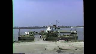 LutcherVacherie Louisiana ferry crossing [upl. by Ot]