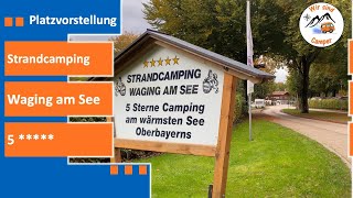 Strand Camping Waging am See  Das 5 Sterne Campingparadies [upl. by Crespo299]