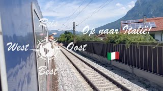 Vakantievlog  Op naar Italië met de trein [upl. by Notyap141]