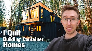 5 Problems with Shipping Container Homes [upl. by Sukramal]