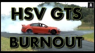 🚙💨 HSV COMMODORE BURNOUT  VE GTS 07 👿 [upl. by Arrimat836]