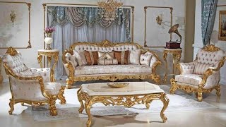 Royal luxury design sofa 2024  wooden sofa design  chinioti sofa set design  sofa furniture [upl. by Fidelia548]