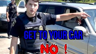 Young Cop Gets Some Advice from The Old Camera Man  Hanceville Alabama [upl. by Nnarefinnej]