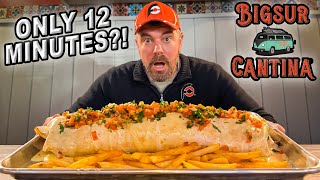 Big Surs 150 Bigger CaliMexican Burrito Challenge in Madison Must Be Eaten in 12 Minutes [upl. by Gimpel]