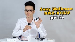 Cộng Deal 1  Máy nghe nhạc Sony Walkman NWZB183F giá rẻ cho mọi người [upl. by Bowles]