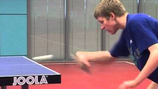 Backhand Counterspin  Table Tennis Coaching [upl. by Studley]