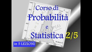 Corso di probabilità e statistica descrittiva LEZIONE 2 [upl. by Panther548]