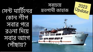 টেকনাফ থেকে সেন্টমার্টিন জাহাজ। The Atlantic Cruise Ship for Teknaf to Saint Martin 2023 Update [upl. by Justina]