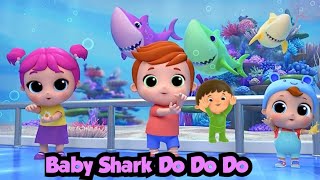 Baby Shark Do Do DoNursery RhymesKids RhymesEnglish RhymesKids Songs [upl. by Enattirb]