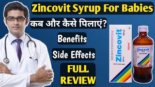 Zincovit Syrup Uses In Hindi  Zincovit Syrup How To Use  Zincovit Syrup Benefits [upl. by Petua]