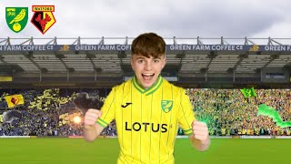 NORWICH CITY VS WATFORD  42  SIX GOAL THRILLER AS NORWICH SNEAK INTO PLAYOFFS [upl. by Kuhn]