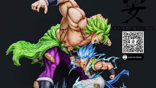 KD Gogeta vs Broly 14 Diorama Preview [upl. by Prospero]