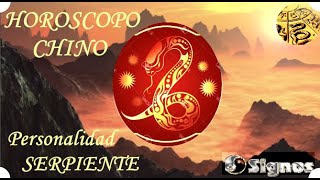 🐍LA SERPIENTE Signo del ㊗️Horoscopo Chino Conoce su Personalidad [upl. by Franza]