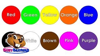 “The Color Song” Level 1 English Lesson 15 CLIP  English Study Learning Colors Baby Education [upl. by Eniad]