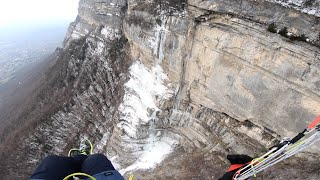 Parapente  Cascade gelée et rapaces en vol📍Saint Hilaire du Touvet  Deco Est  Vol 67  290123 [upl. by Wehttan]