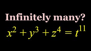 A Diophantine Equation with Infinitely Many Solutions [upl. by Algar837]