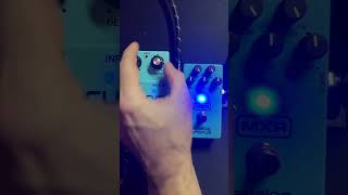 Overdriven guitar chorus comparison BOSS CE2 vs MXR M234 into Laney L20H Lionheart Amp guitarpedals [upl. by Suruat604]