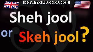 How to Pronounce Schedule CORRECTLY SH or SK [upl. by Villada304]