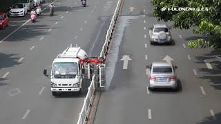 Road Guardrail Cleanout VehicleH [upl. by Innej]