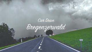 Car Drive 4K  Bregenzerwald after Rain AlberschwendeHittisauKrumbachLangeneggLingenauCarSound [upl. by Aivatnuhs]