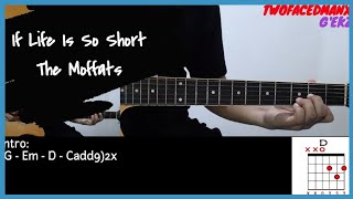 If Life Is So Short  The Moffatts With Vocals Guitar Cover With Lyrics amp Chords [upl. by Minoru884]