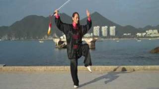 Tai Chi Sword 32Form [upl. by Kaleena]