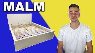 Easy to Follow  MALM Bed Frame IKEA Tutorial [upl. by Rondi]