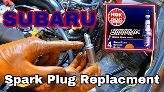 How to Change Subaru Spark Plugs impreza [upl. by Landon259]