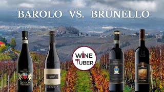 The difference between Barolo and Brunello di Montalcino  WineTuber [upl. by Johns801]