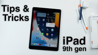 How to use iPad 9th Gen  TipsTricks [upl. by Cohbath]