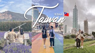 5 Day Taiwan Trip 🇹🇼  Taichung Tour Shifen Jiufen Yehliu Night Markets Food Recos Lucky Land [upl. by Medwin]