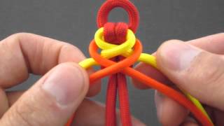 How to Make a Double Corset Spine Paracord Bracelet by TIAT [upl. by Mora]