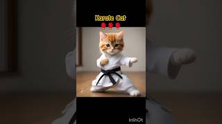 Karate cat 🥊cutecats revenge catstory [upl. by Einohtna]