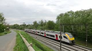 NMBS SNCB  AM08 Mr08  Siemens Desiro  L96  S2 Schaarbeek  Hennuyères  2024 [upl. by Seta]