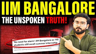 IIM Bangalore NOT Able to Place students  Find out the full TRUTH Here  IIM Guy REALITY series [upl. by Aehsa]